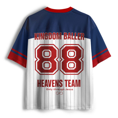 Kingdom Baller Heavens Team Christian Mesh Jersey