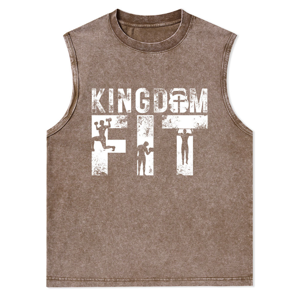 Kingdom Christian Washed Tank Top