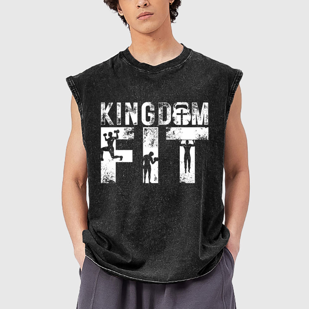 Kingdom Christian Washed Tank Top