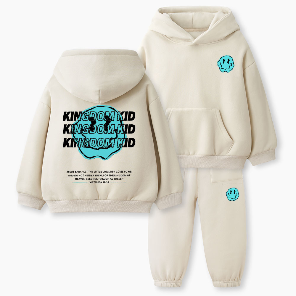 Kingdom Kid Christian Kid Fleece Hoodie Set