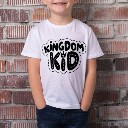Kingdom Kid Christian Washed T-Shirt