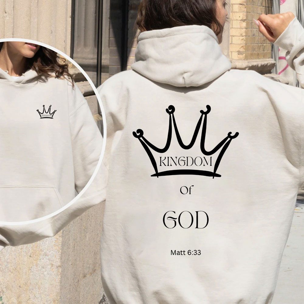 Kingdom Of God Christian Fleece Hoodie Set