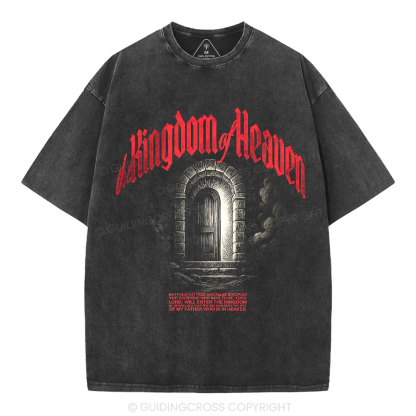 Kingdom Of Heaven Christian Washed T-Shirt