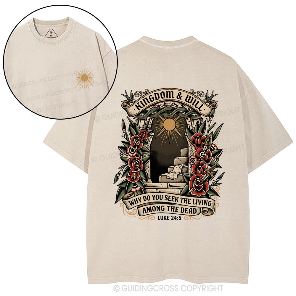 New-Sample Christian Washed T-Shirt Sale - GuidingCross