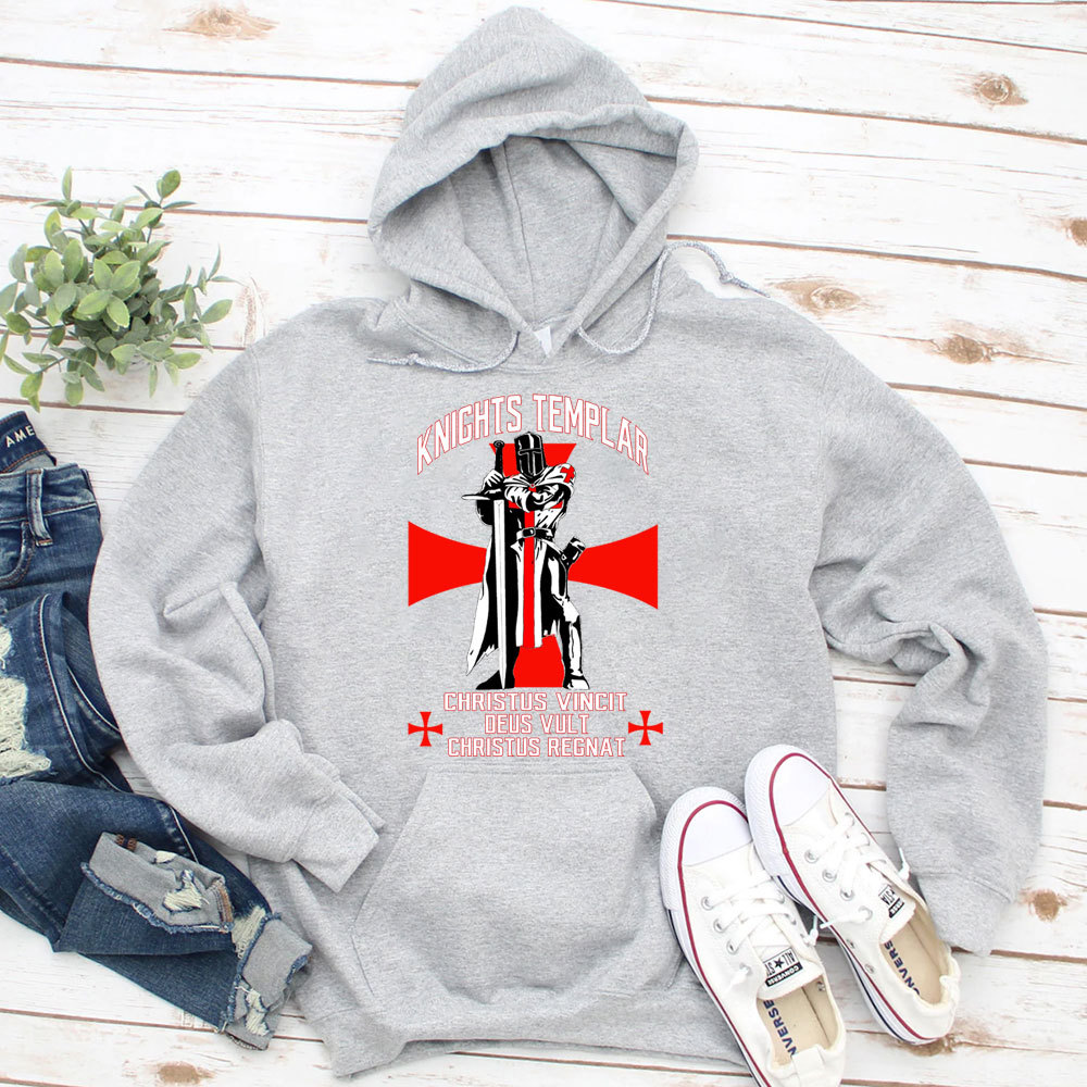Knights Templar Crusader Christian Hoodie