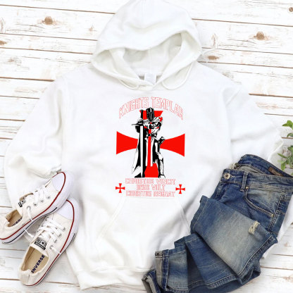 Knights Templar Crusader Christian Hoodie