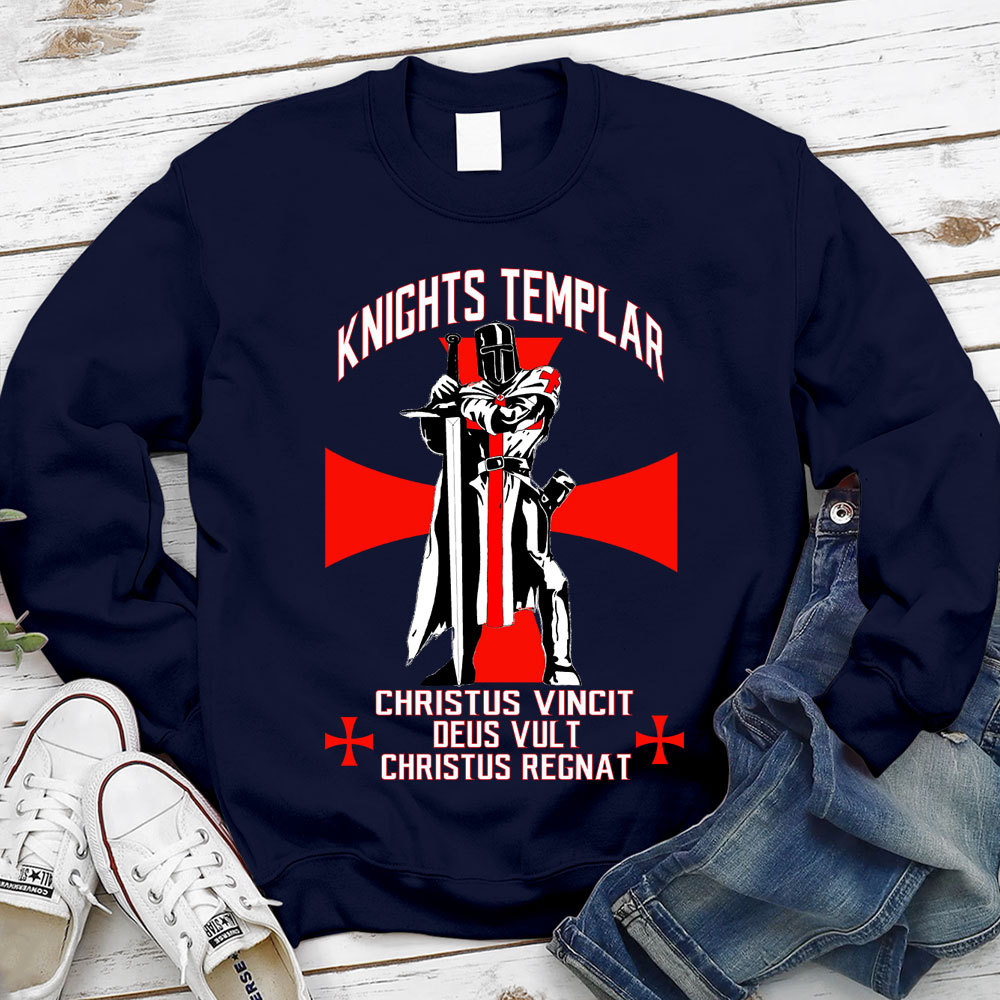 Knights Templar Crusader Christian Sweatshirt