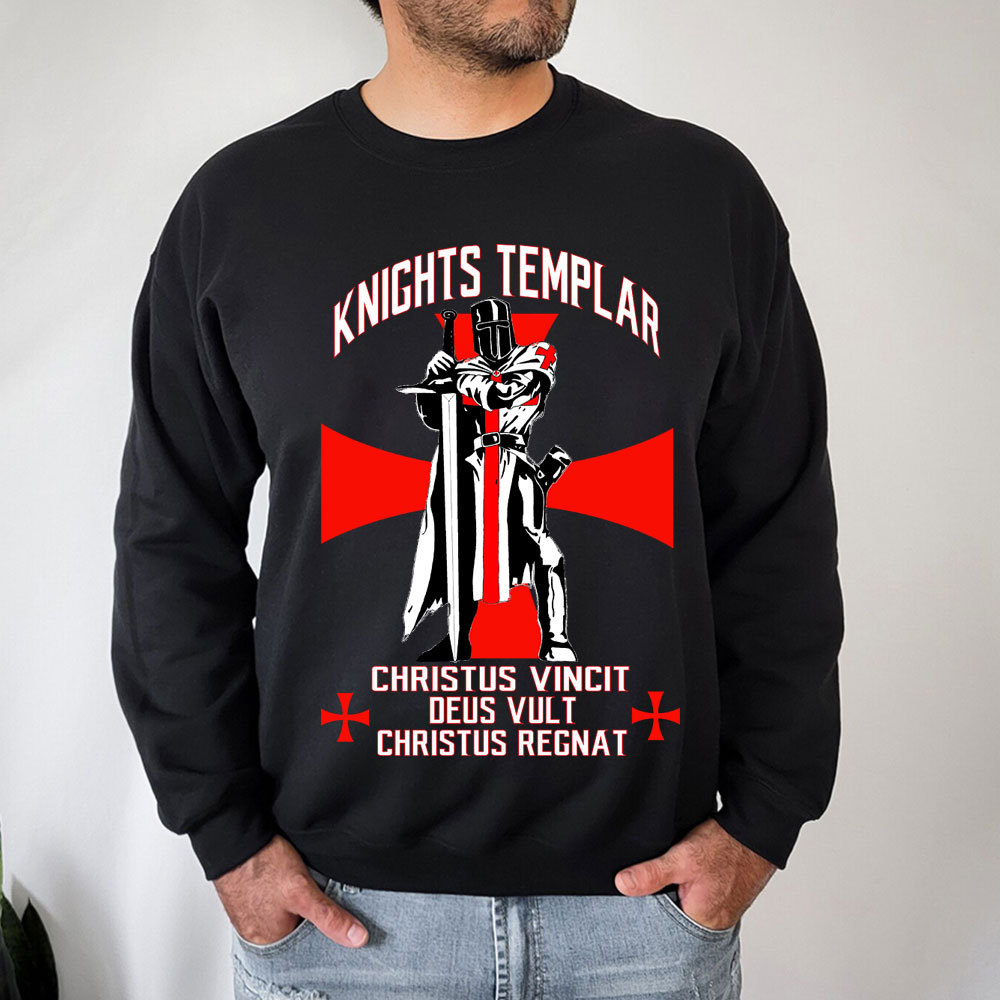 Knights Templar Crusader Christian Sweatshirt