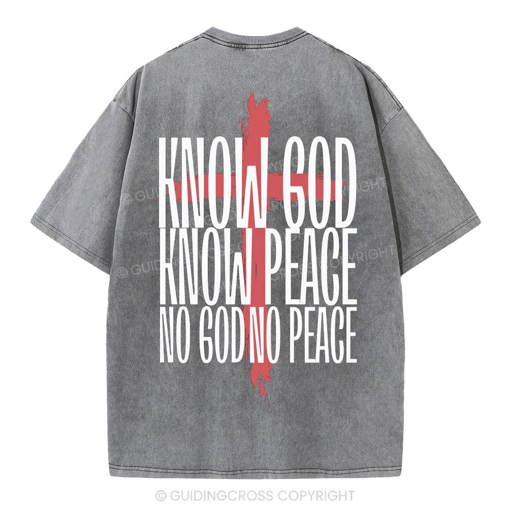 New-Sample Christian Washed T-Shirt Sale - GuidingCross