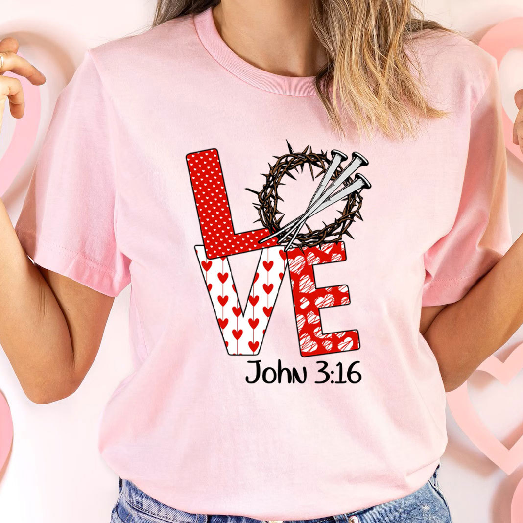 LOVE John 3:16 Christian T-Shirt