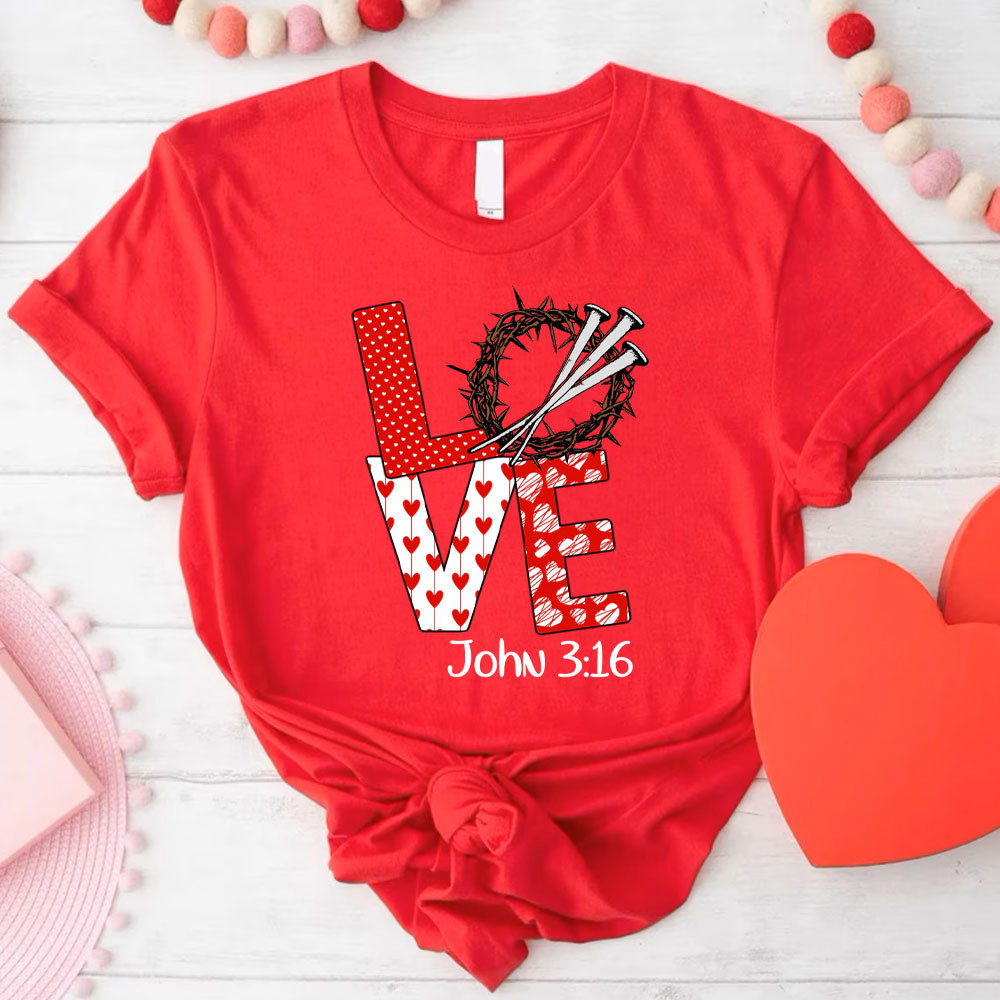 LOVE John 3:16 Christian T-Shirt