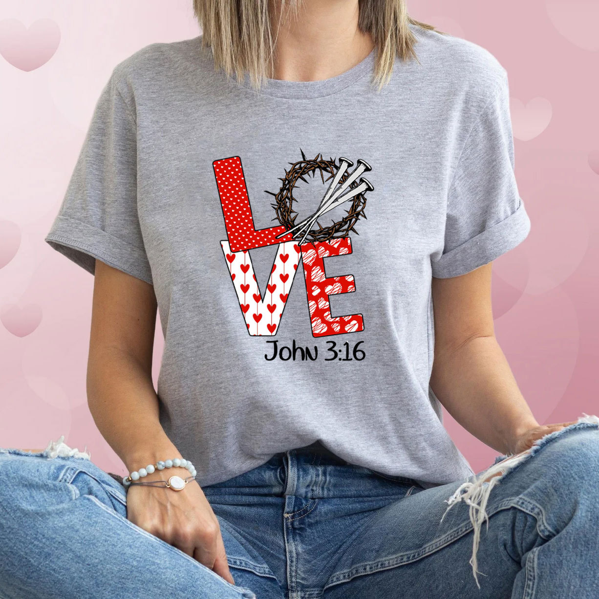 LOVE John 3:16 Christian T-Shirt