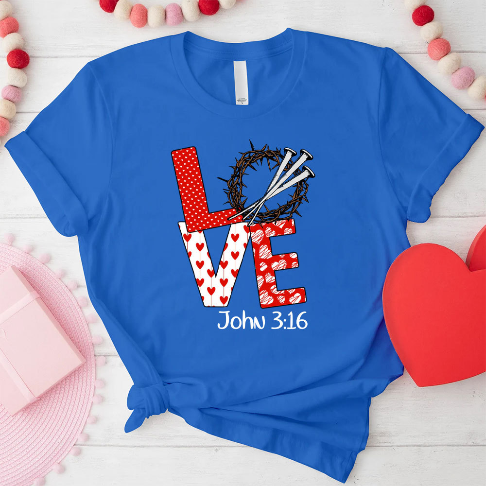 LOVE John 3:16 Christian T-Shirt