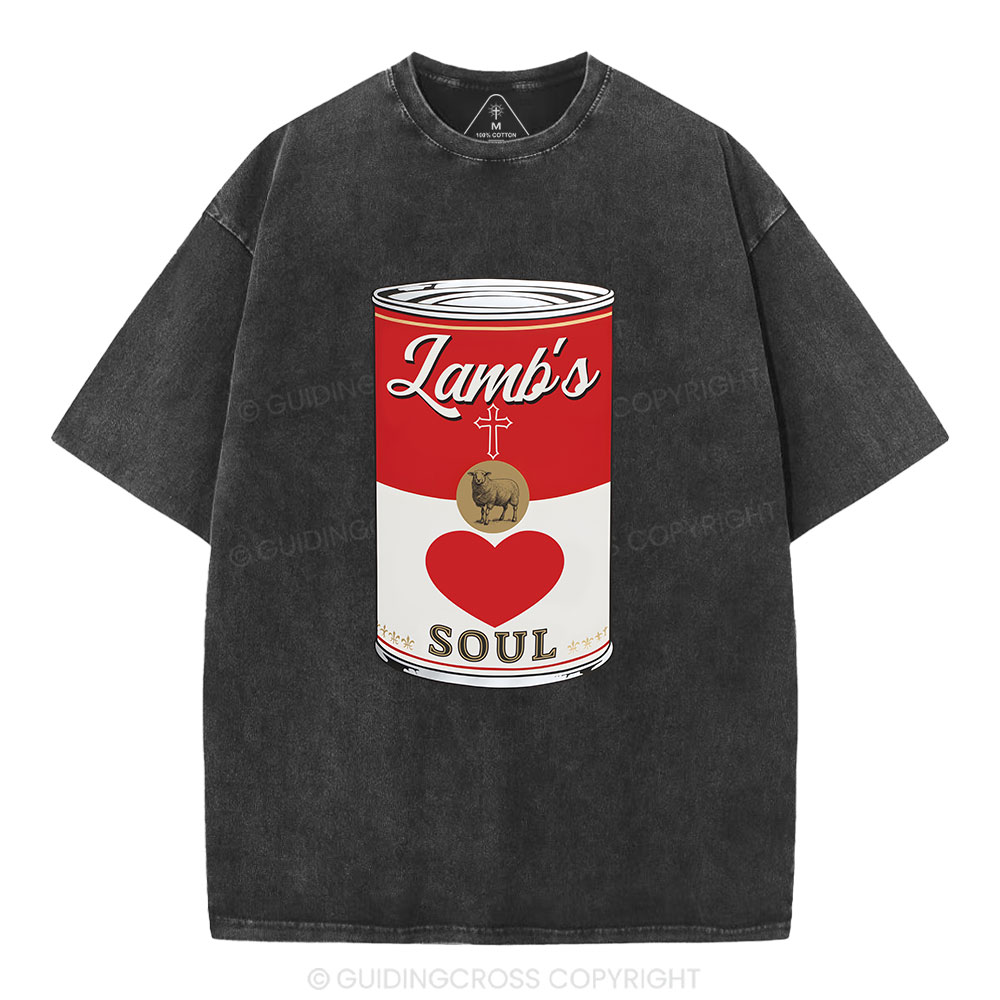 Lamb's Soul Christian Washed T-Shirt