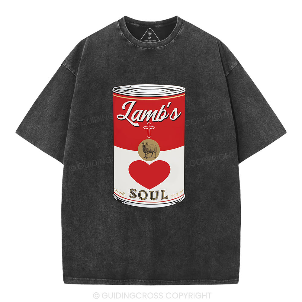 Lamb's Soul Christian Washed T-Shirt