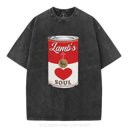 Lamb's Soul Christian Washed T-Shirt