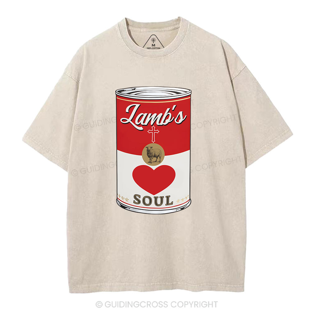 Lamb's Soul Christian Washed T-Shirt