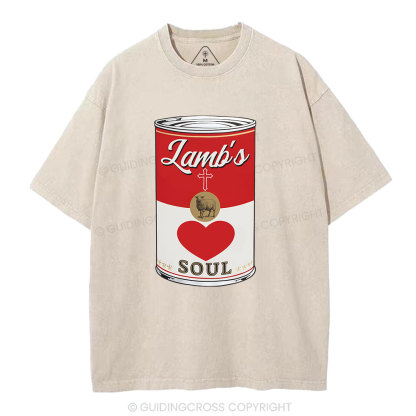 Lamb's Soul Christian Washed T-Shirt