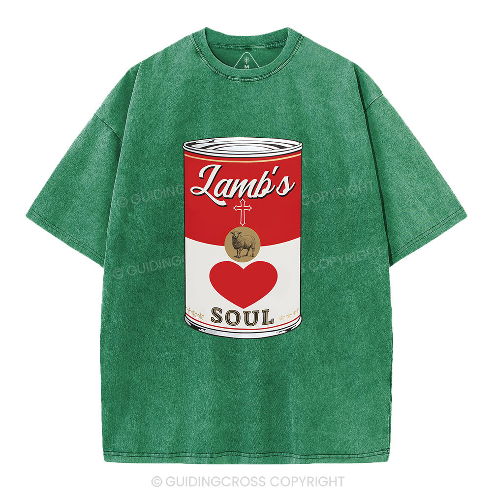 Lamb's Soul Christian Washed T-Shirt