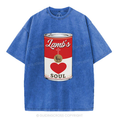 Lamb's Soul Christian Washed T-Shirt