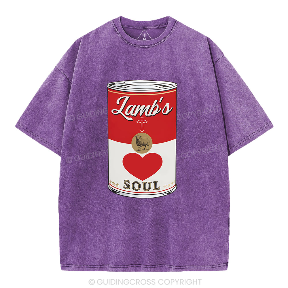 Lamb's Soul Christian Washed T-Shirt