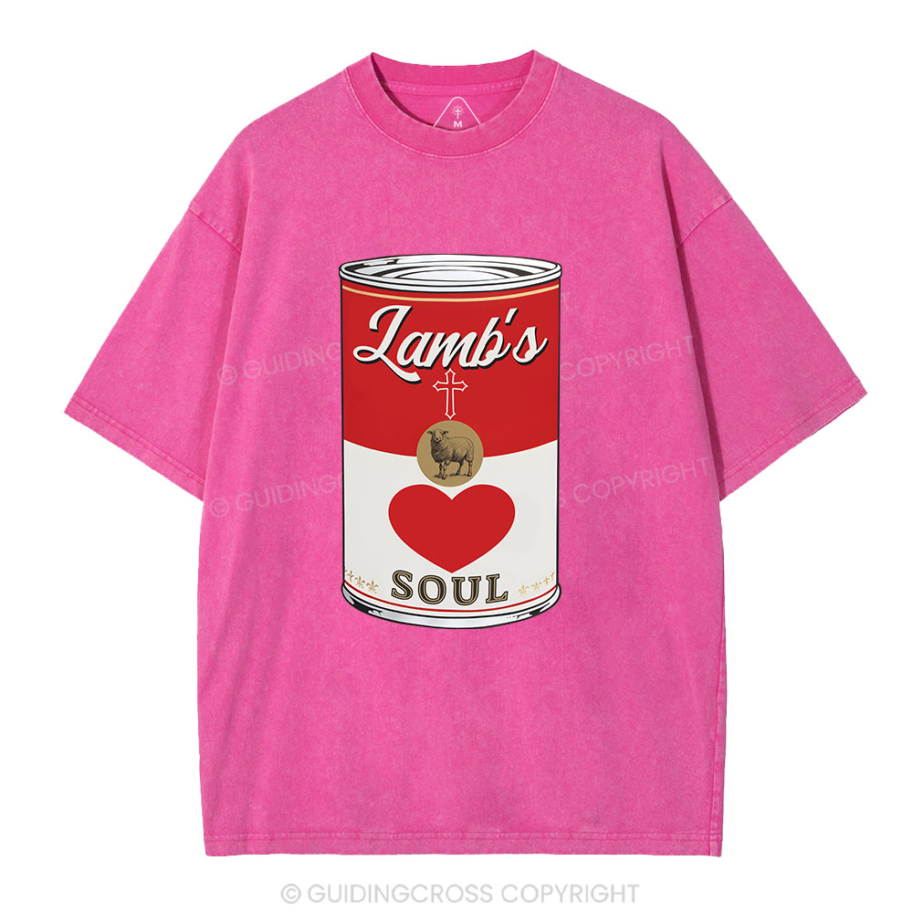 Lamb's Soul Christian Washed T-Shirt