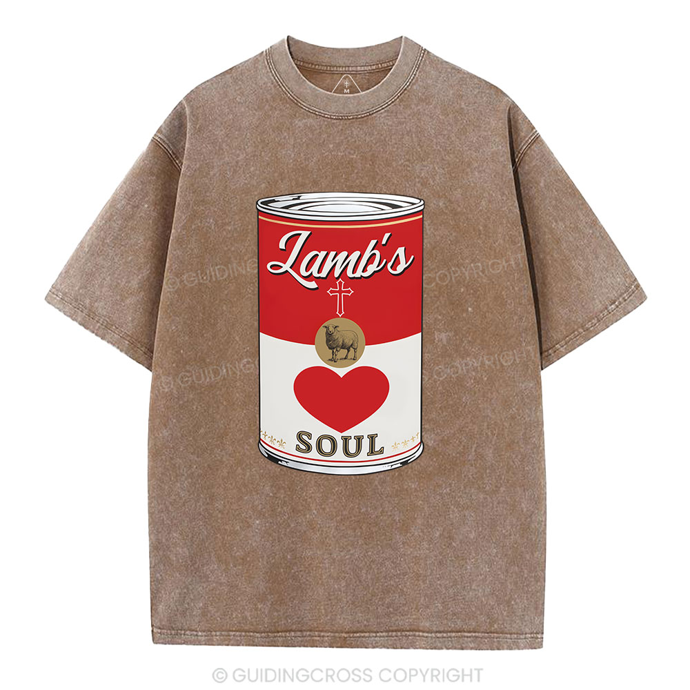 Lamb's Soul Christian Washed T-Shirt