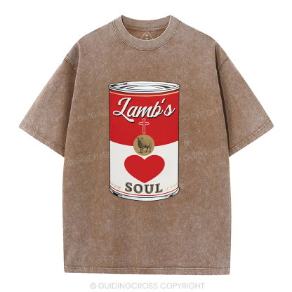 Lamb's Soul Christian Washed T-Shirt