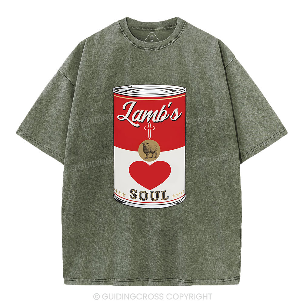 Lamb's Soul Christian Washed T-Shirt