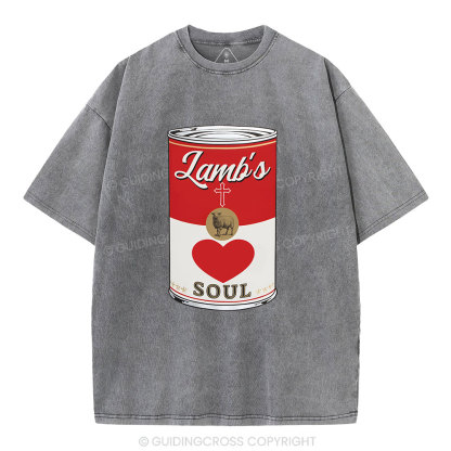 Lamb's Soul Christian Washed T-Shirt