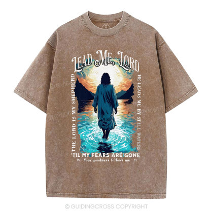 Lead Me Lord Christian Washed T-Shirt