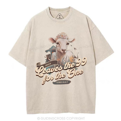 Leave The 99 For The One Christian Washed T-Shirt