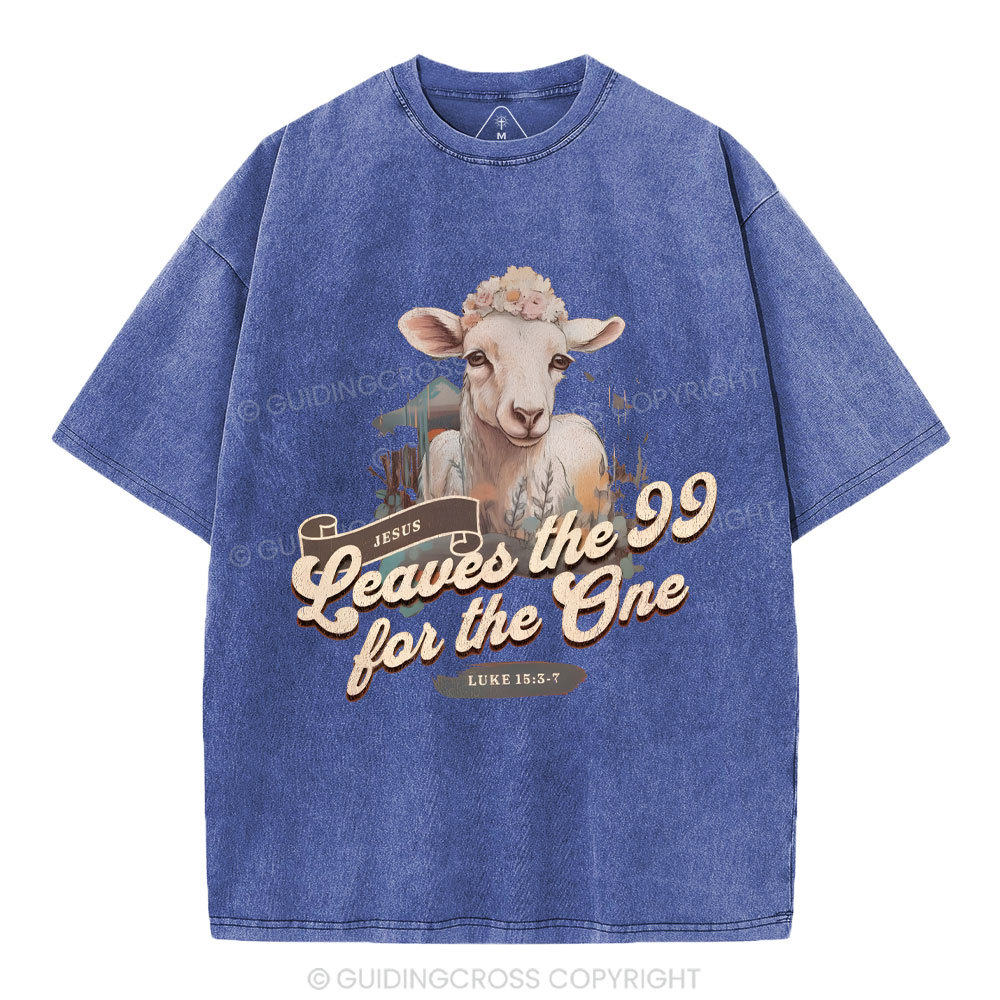 Leave The 99 For The One Christian Washed T-Shirt
