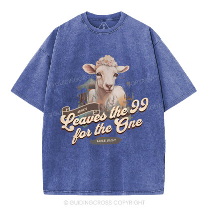 Leave The 99 For The One Christian Washed T-Shirt