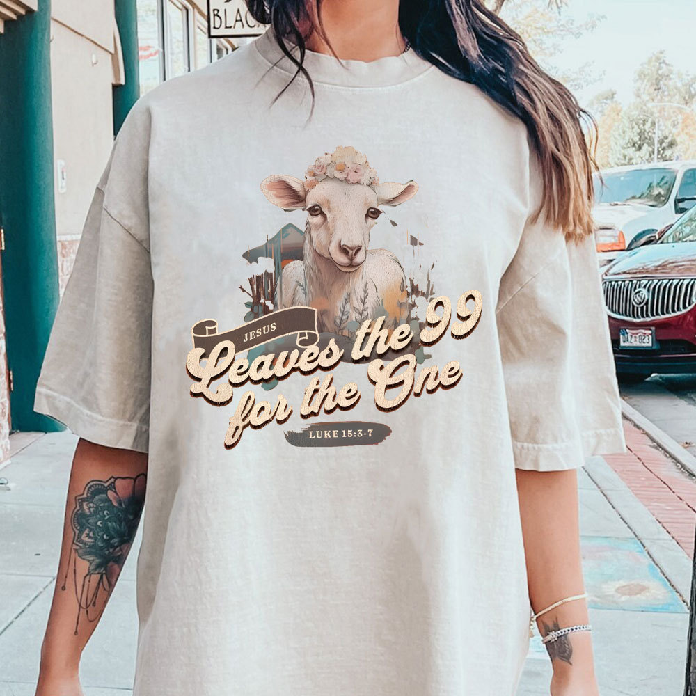 Leave The 99 For The One Christian Washed T-Shirt
