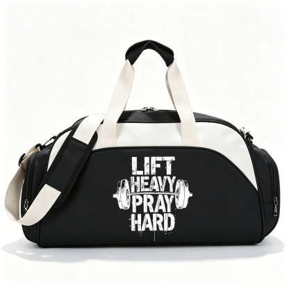 待定--- Sample Christian Color Block Gym & Travel Duffle Bag Sale