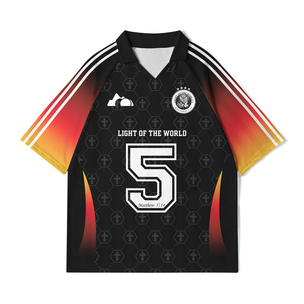 Legends Never Die Christian Collar Jersey