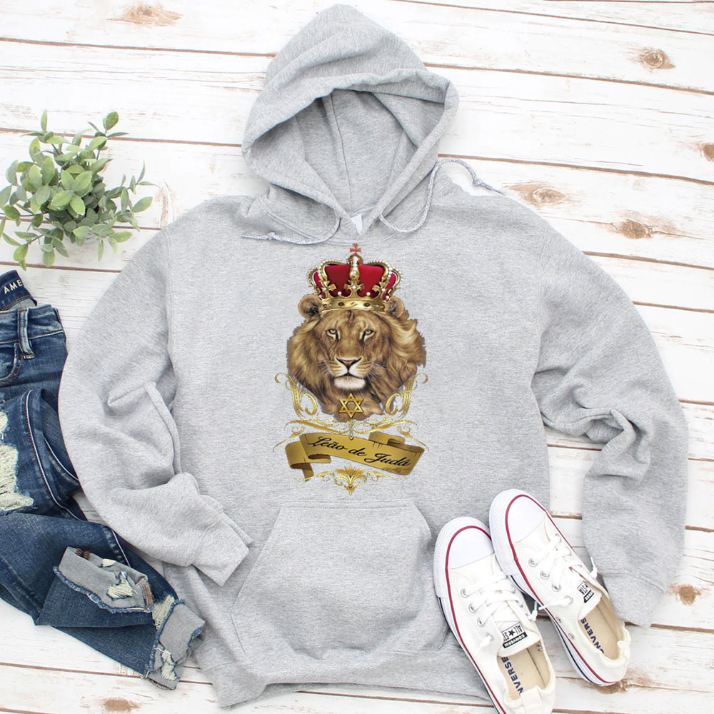 Leo Of Judah Christian Hoodie
