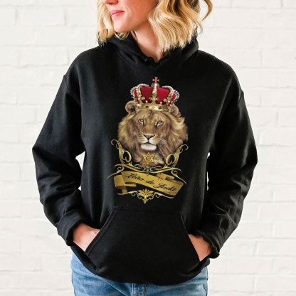 Leo Of Judah Christian Hoodie