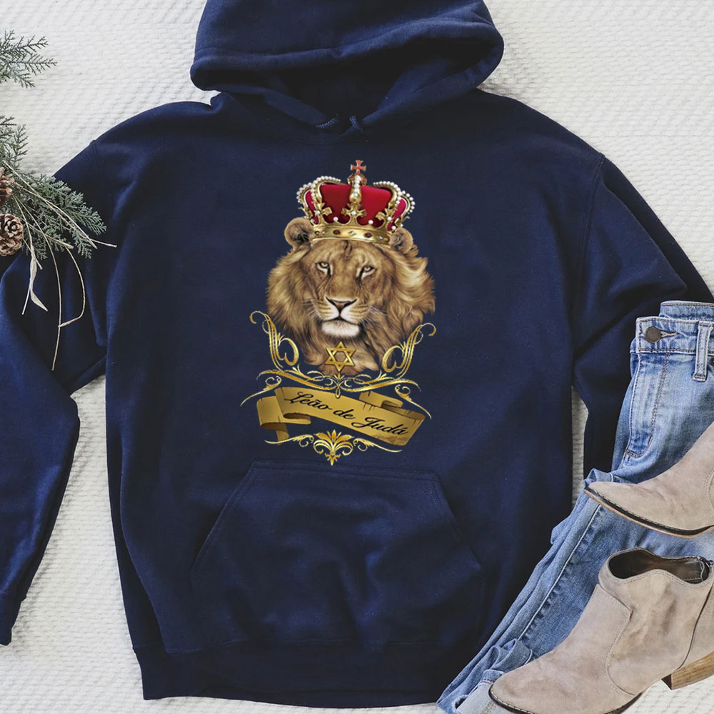 Leo Of Judah Christian Hoodie