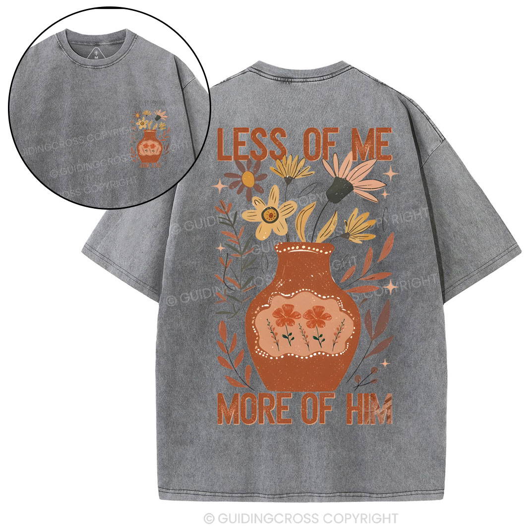Less Or More Chirstian Washed T-Shirt