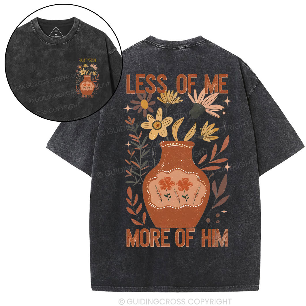 Less Or More Chirstian Washed T-Shirt