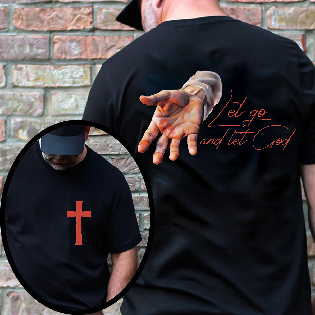 Let Go And Let God Christian T-Shirt