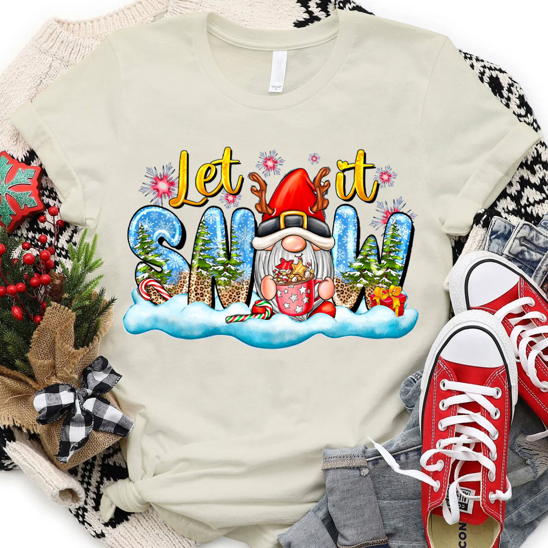 Let It Snow Christian T-Shirt