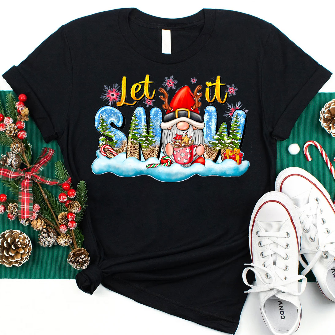 Let It Snow Christian T-Shirt