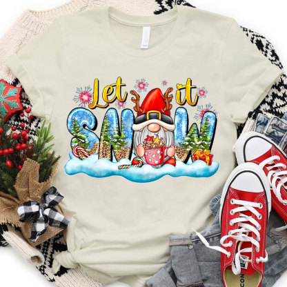 Let It Snow Christian T-Shirt