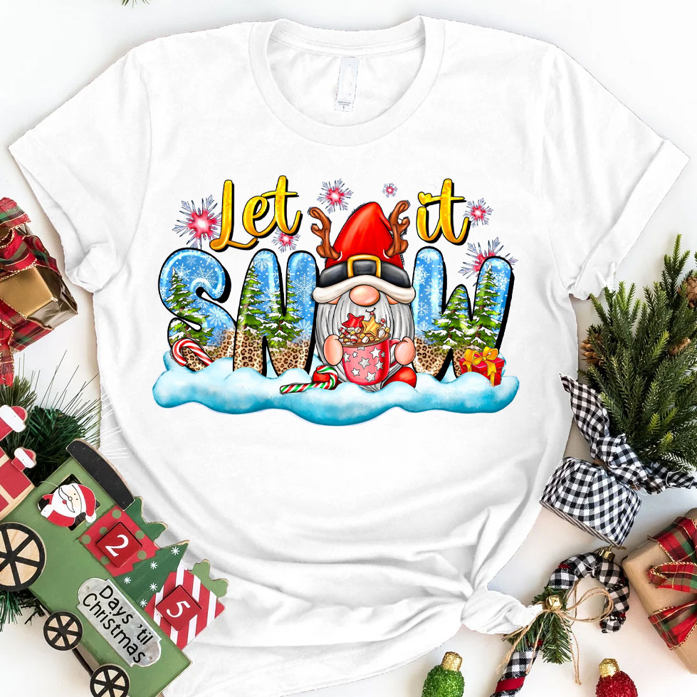 Let It Snow Christian T-Shirt