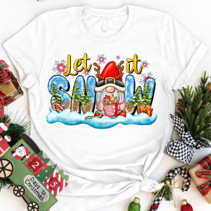 Let It Snow Christian T-Shirt
