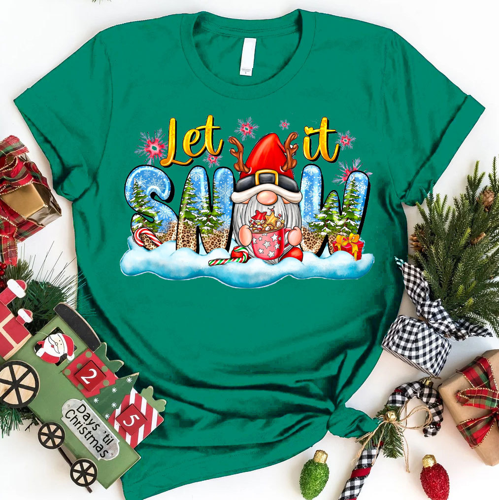 Let It Snow Christian T-Shirt