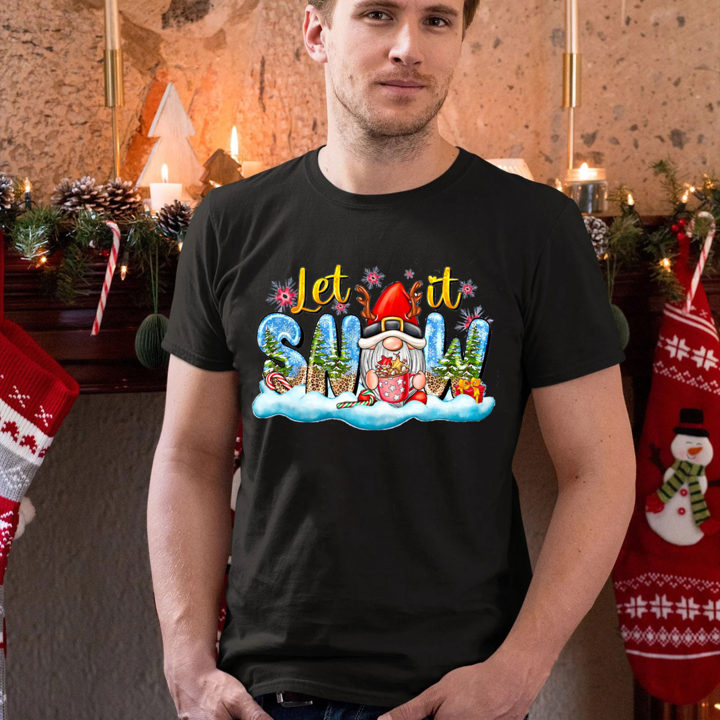 Let It Snow Christian T-Shirt